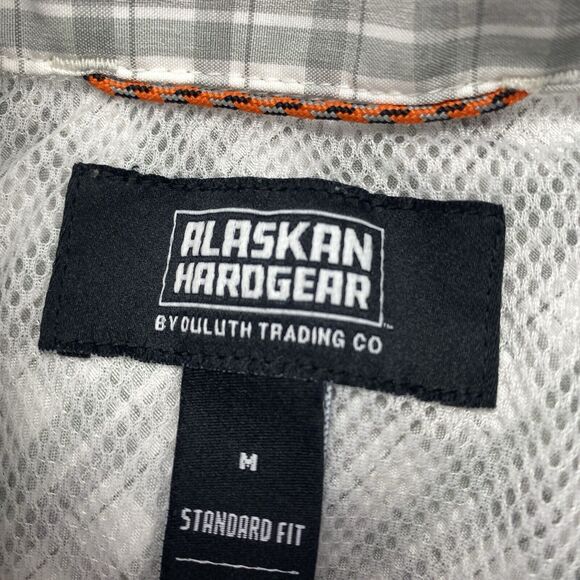 Alaskan Hardgear Duluth Shirt Mens Medium Gray Mountain Stream Vented Hiking - Picture 3 of 16
